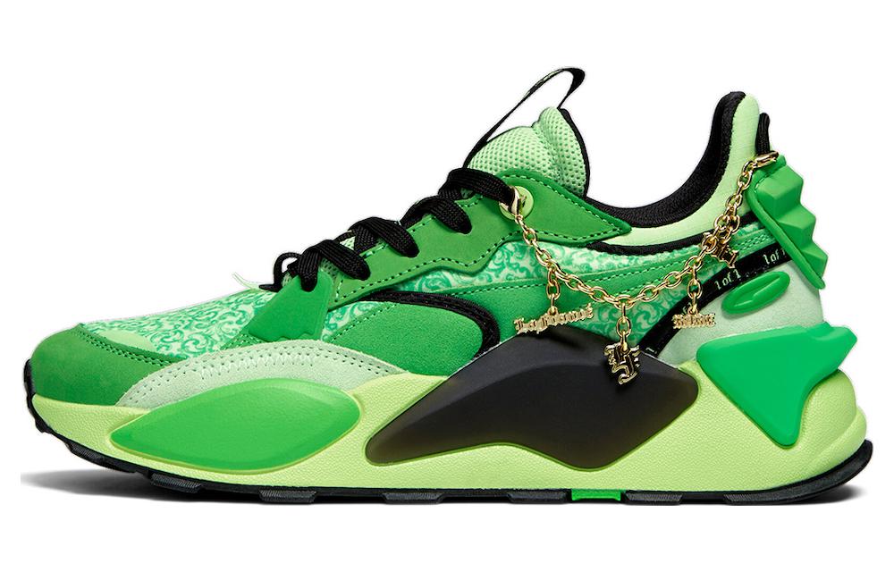 Кроссовки мужские PUMA RS XL LaMelo Ball LaFranc FOREVER.RARE зеленые, 41 EU