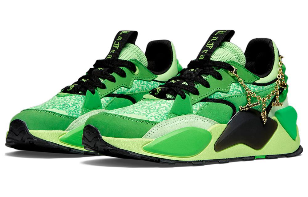 Кроссовки мужские PUMA RS XL LaMelo Ball LaFranc FOREVER.RARE зеленые, 41 EU