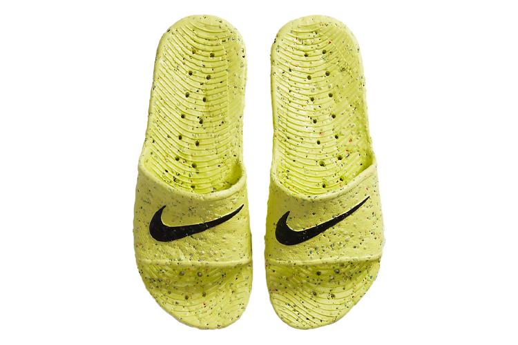 Шлепанцы унисекс Nike Kawa Slide SE Crater, light lemon twist, 37.5 EU