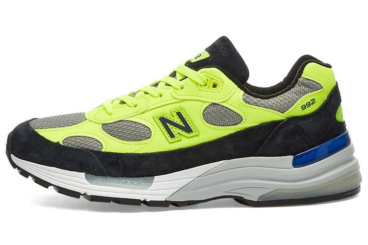 Спортивные кроссовки мужские New Balance 992 Сделано в США черные