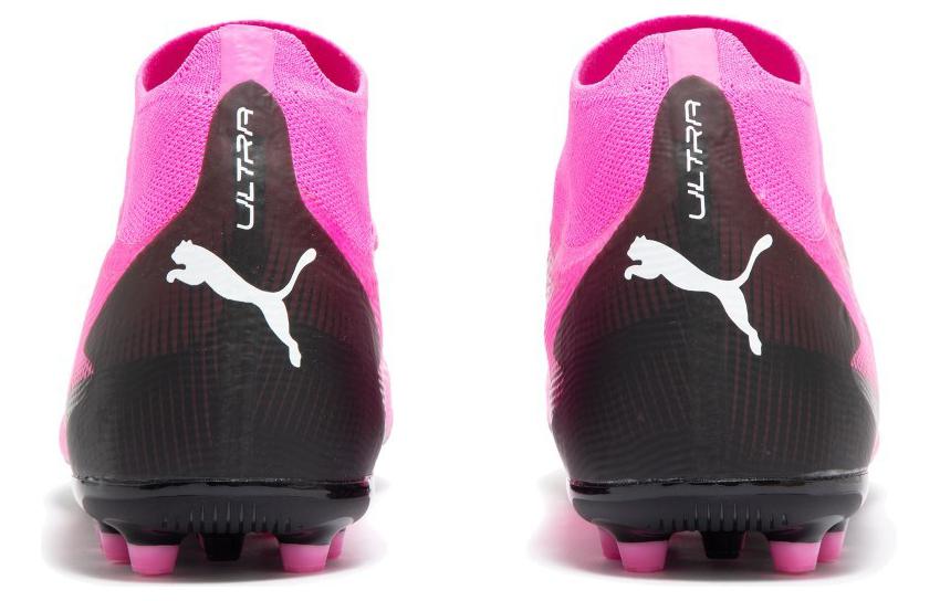 Футбольные бутсы мужские PUMA Ultra Pro Mg pink black white