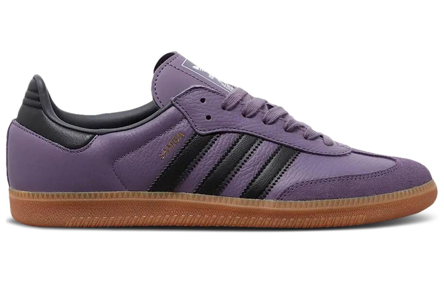 Кеды женские Adidas Samba Shadow фиолетовые, 38 EU