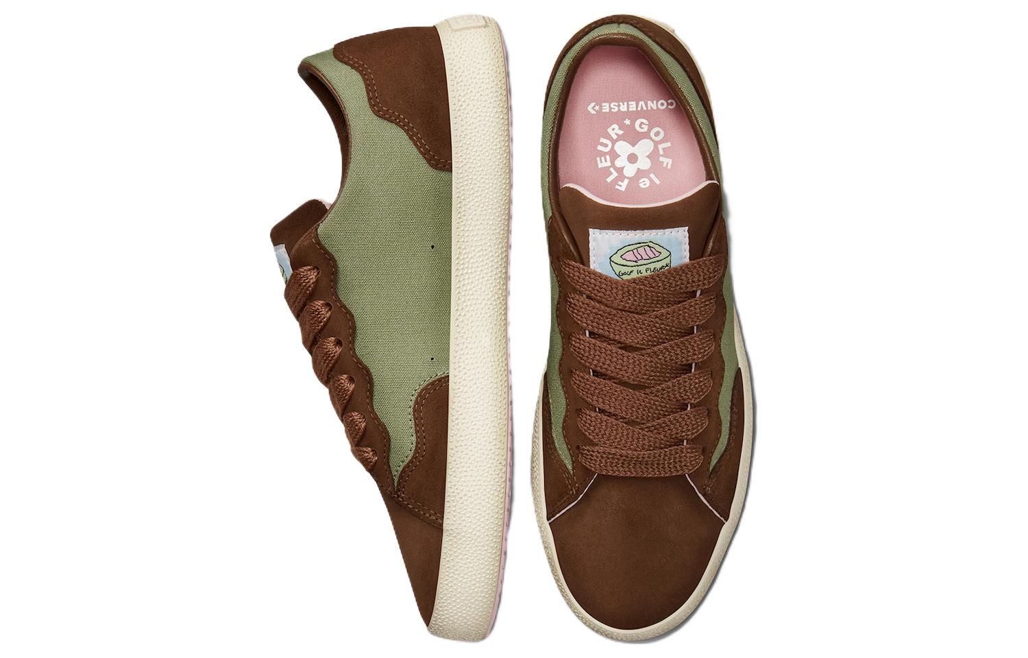Спортивные кеды унисекс Converse Glf 2.0 Golf Le Fleur Oil Green, 35.5 EU