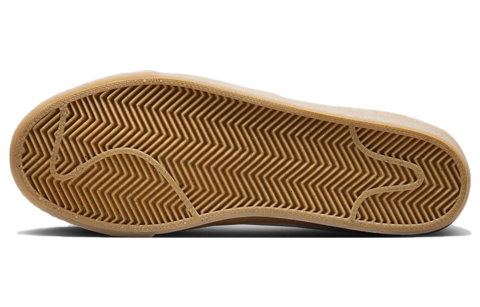 Кеды унисекс Nike Zoom Blazer Mid Premium Deconstructed белые, 36 EU