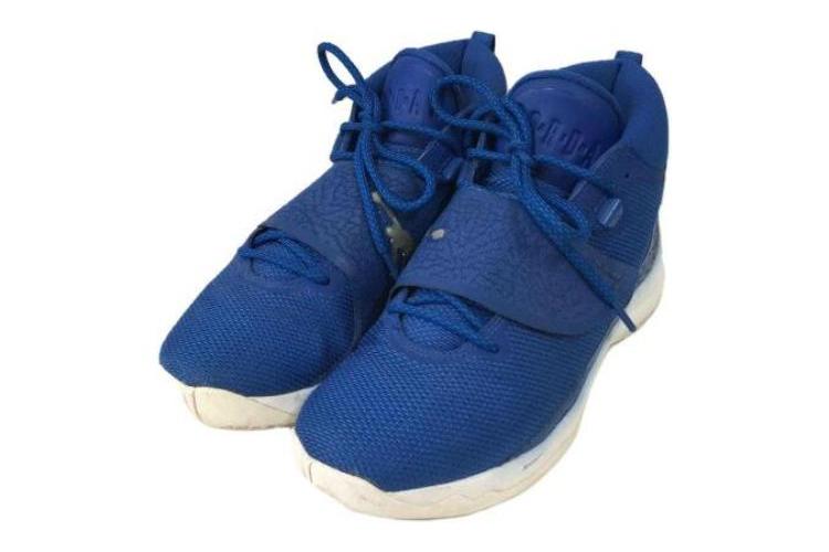 Кроссовки мужские Air Jordan Super.Fly 5 Po X team royal metallic silver white, 42.5 EU