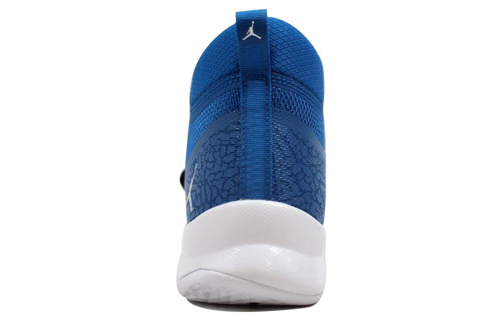 Кроссовки мужские Air Jordan Super.Fly 5 Po X team royal metallic silver white, 42.5 EU