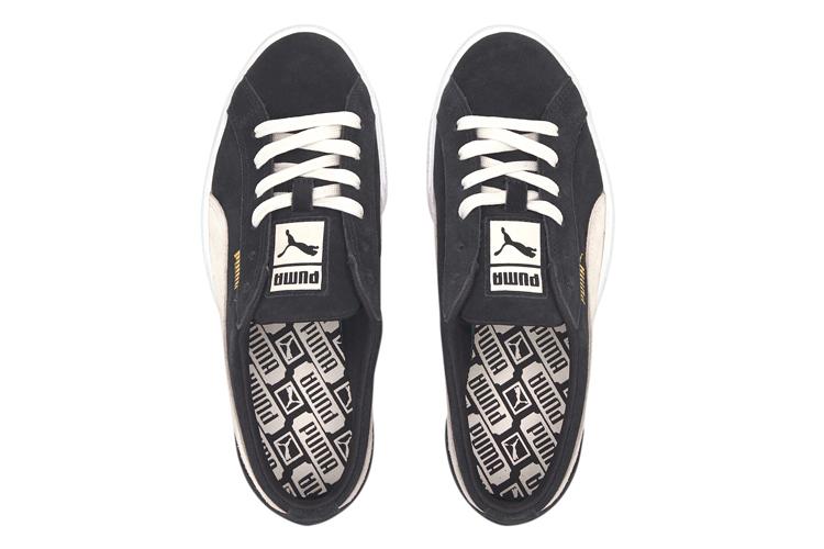 Кеды женские PUMA Love Suede черные, 37 EU