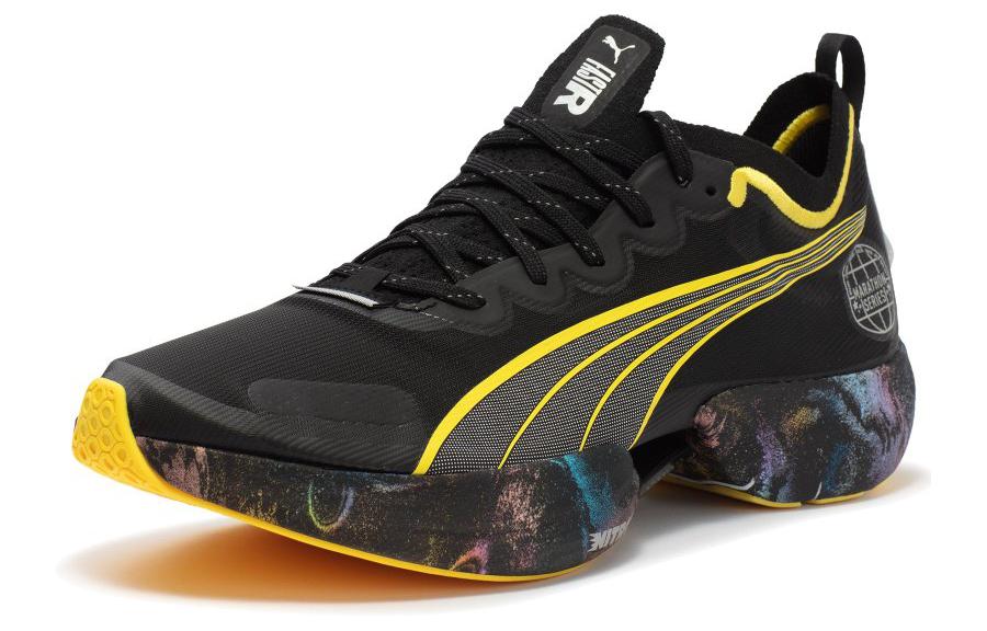 Беговые кроссовки мужские PUMA Fast R Nitro Elite черные, 39 EU