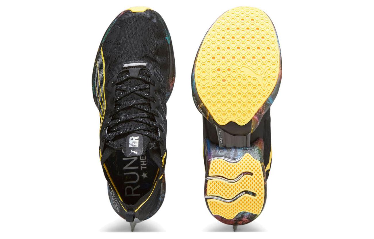 Беговые кроссовки мужские PUMA Fast R Nitro Elite черные, 39 EU