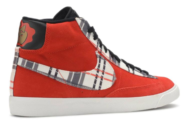 Кроссовки унисекс Nike Blazer Mid Ben Simmons красные, 41 EU