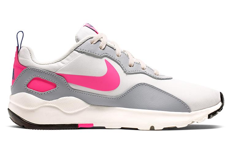 Кроссовки женские Nike Shox серые, белые, розовые, 36 EU