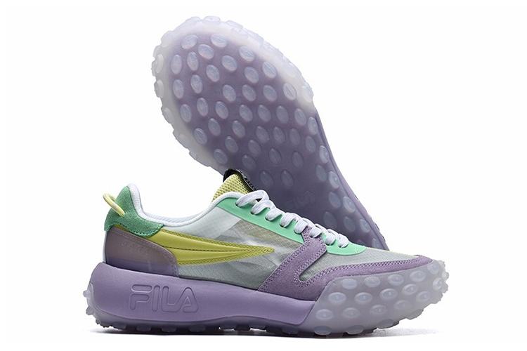 Кроссовки женские FILA Gara Low белые и лиловые, 36 EU