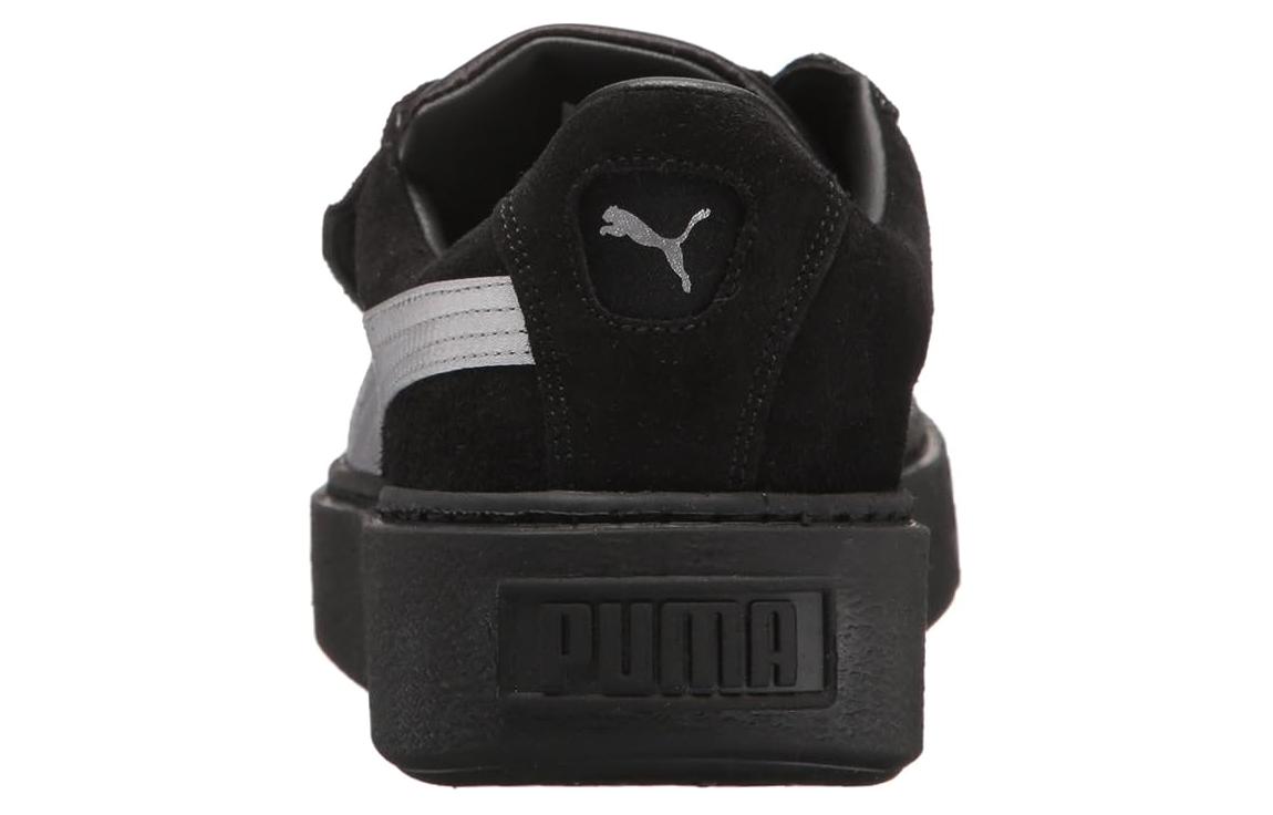 Кеды женские PUMA Platform Strap Satin черные, 38 EU