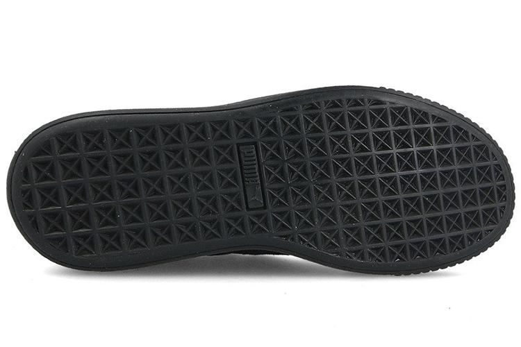 Кеды женские PUMA Platform Strap Satin черные, 38 EU