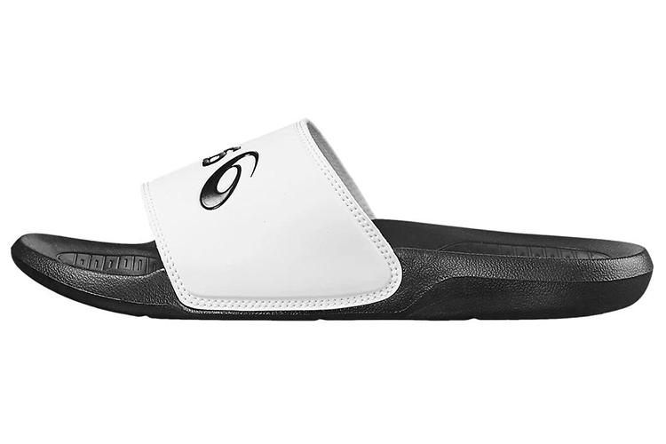 Шлепанцы ASICS AS003 черные и белые, 40 EU