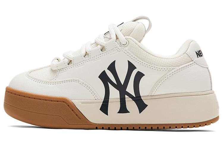 Кеды унисекс MLB 3ASXCCW3N-50CRS белые, бежевые