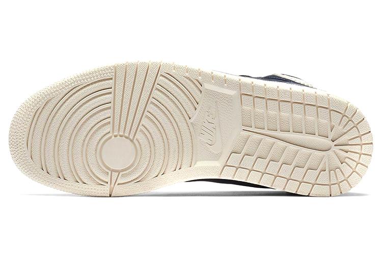 Кроссовки женские Jordan 1 High Zip, navy, 36 EU