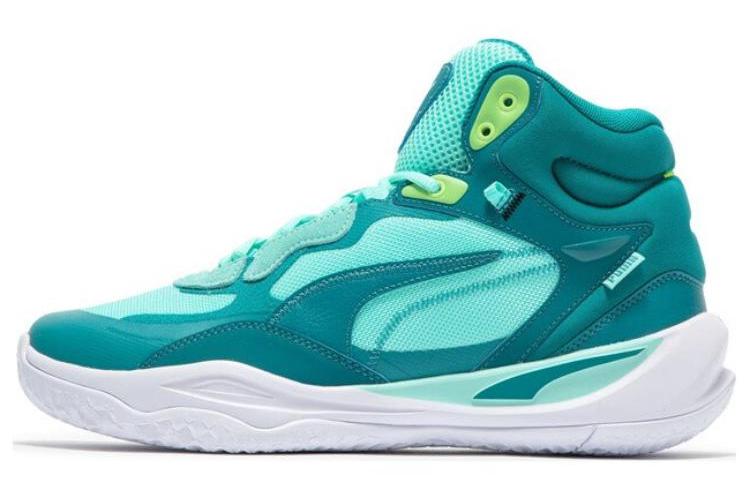 Кроссовки мужские PUMA Playmaker Pro Mid teal