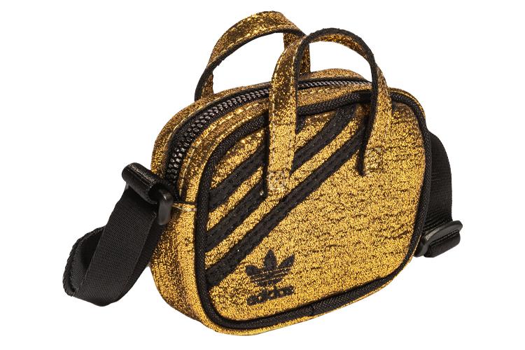 Сумка унисекс Adidas Originals HB0011 золотистая, Mini EU
