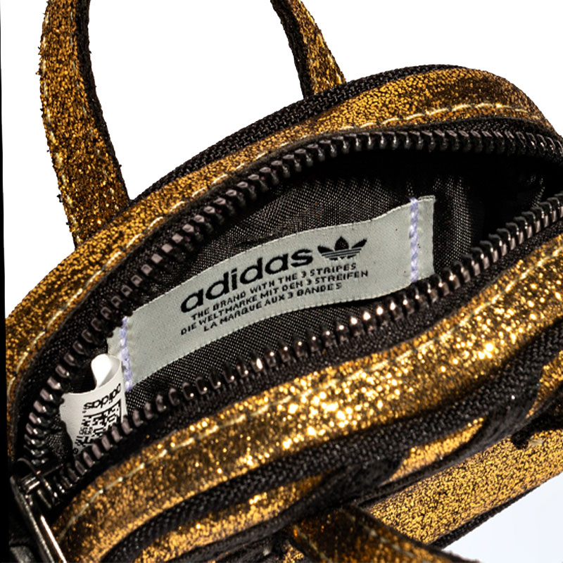 Сумка унисекс Adidas Originals HB0011 золотистая, Mini EU