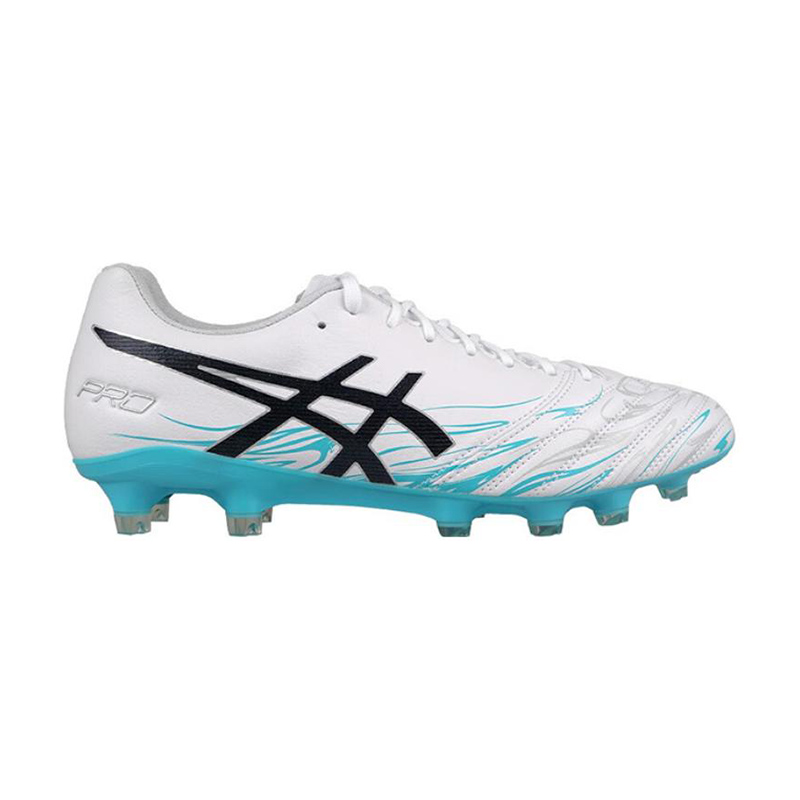 Бутсы мужские ASICS DS Light X-fly Pro HG белые, голубые, черные, 42 EU