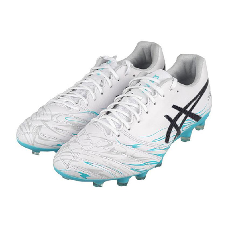 Бутсы мужские ASICS DS Light X-fly Pro HG белые, голубые, черные, 42 EU