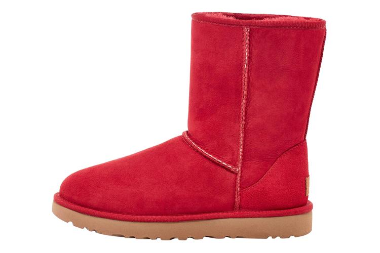 Сапоги женские UGG Classic Short II красные