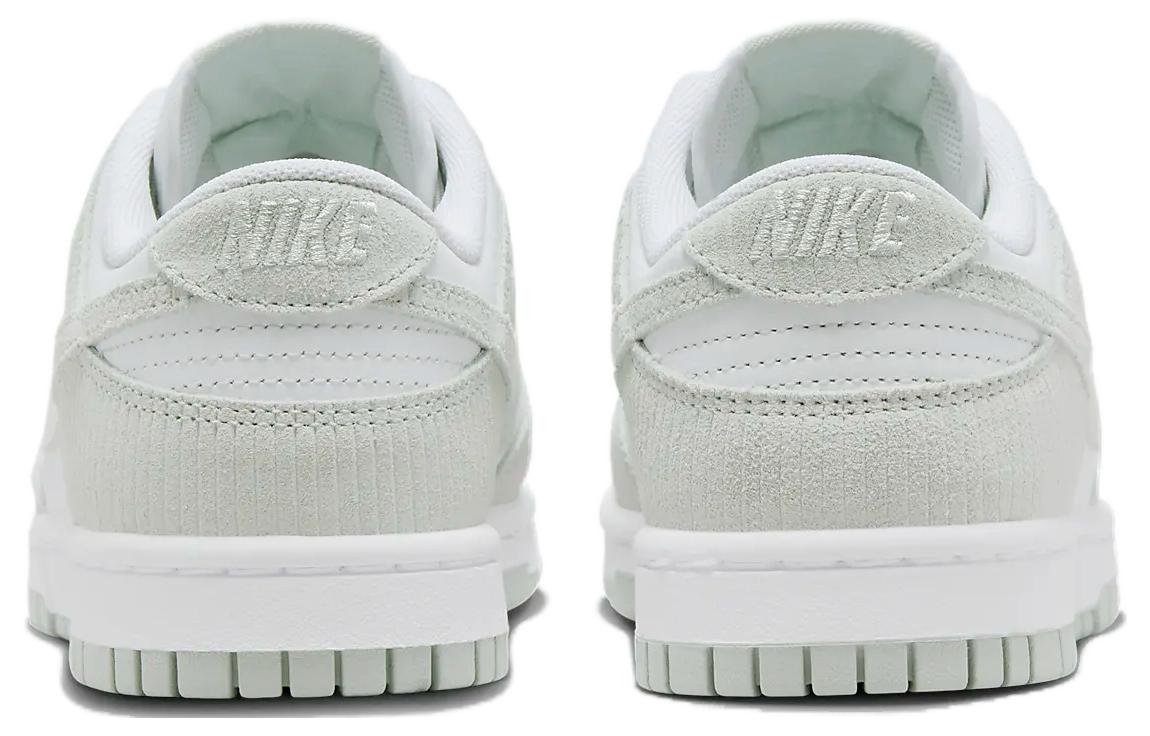 Кроссовки женские Nike Dunk Low Light Silver Corduroy белые, 40.5 EU