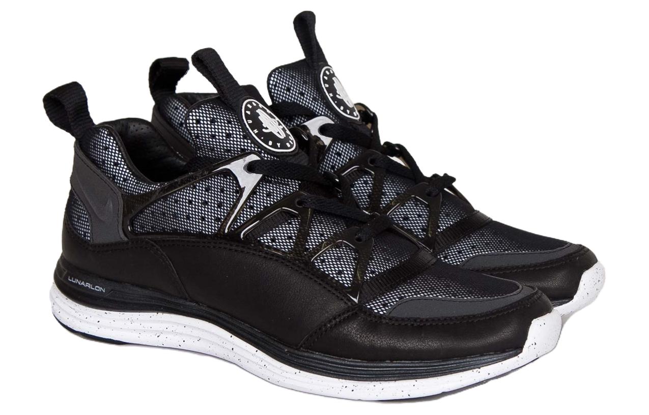 Кроссовки мужские Nike Lunar Huarache Light черные, 45 EU