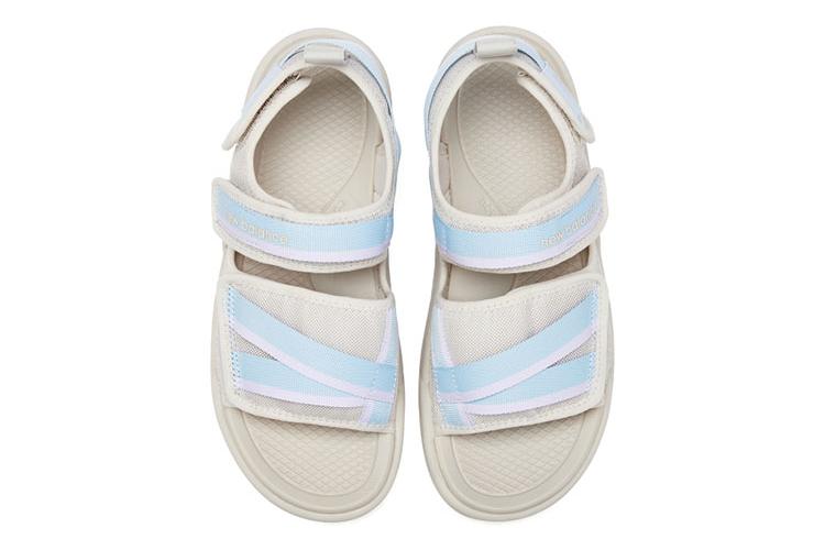 Сандалии унисекс New Balance NB 3206 бежево-голубые, 44 EU