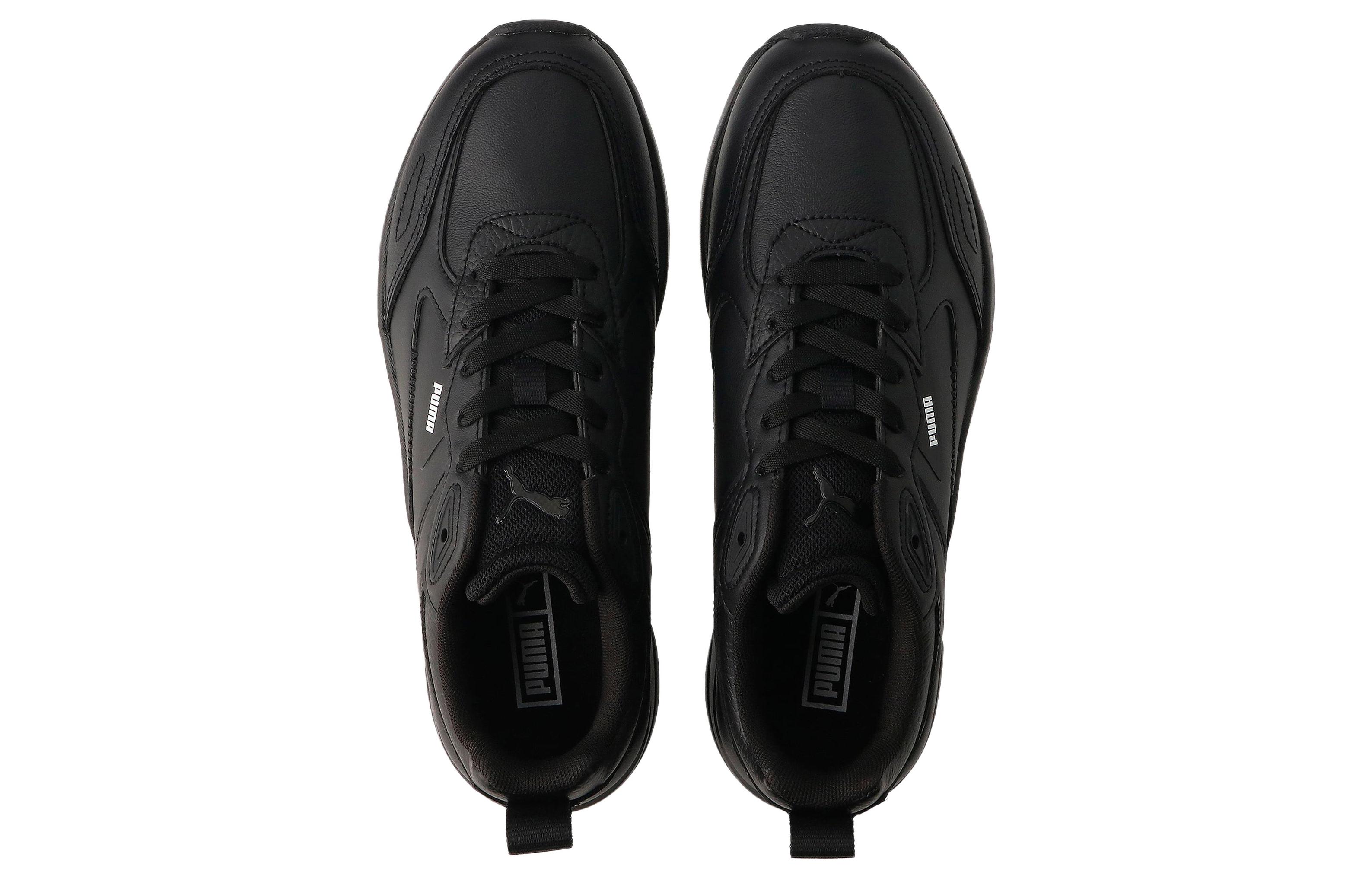 Кроссовки женские PUMA Fs Runner Leren черные, 35.5 EU