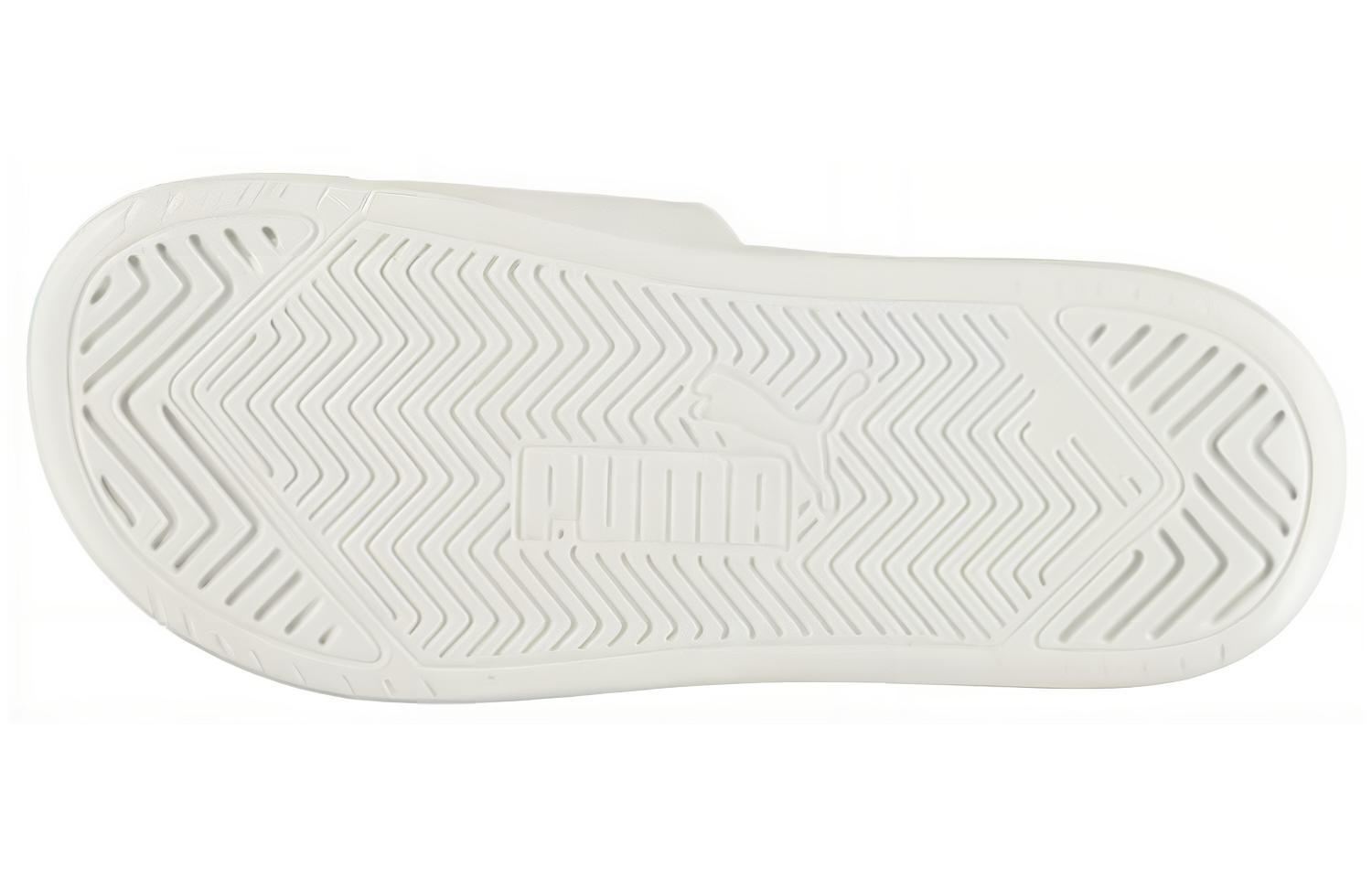 Шлепанцы женские PUMA Popcat белые и черные, 35.5 EU