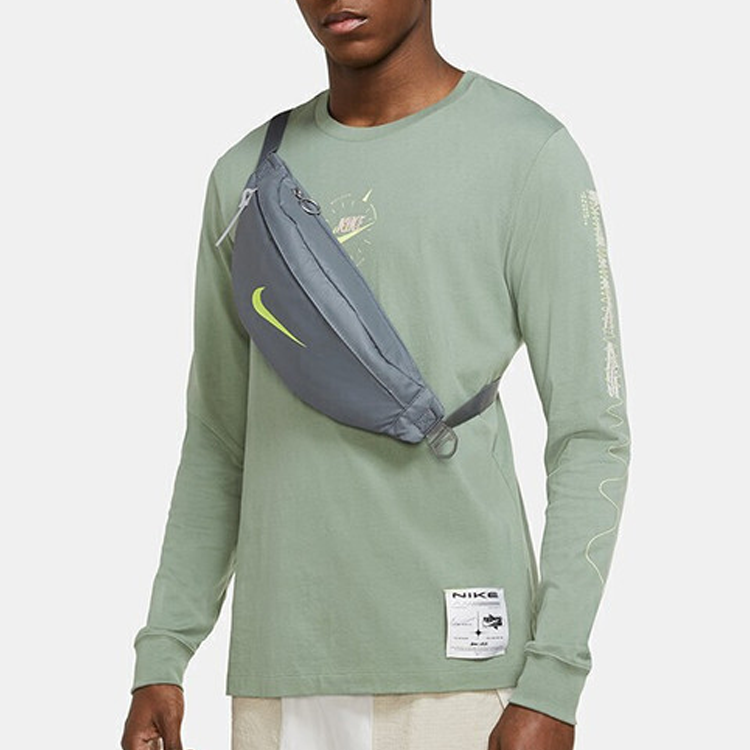 Поясная сумка унисекс Nike DC9856-084 серого цвета, MISC EU