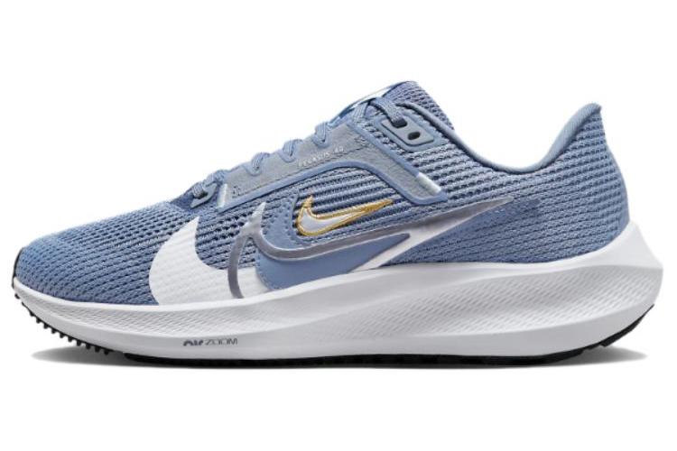 Кроссовки женские Nike Air Zoom Pegasus 40 Premium серо-голубые, 42 EU