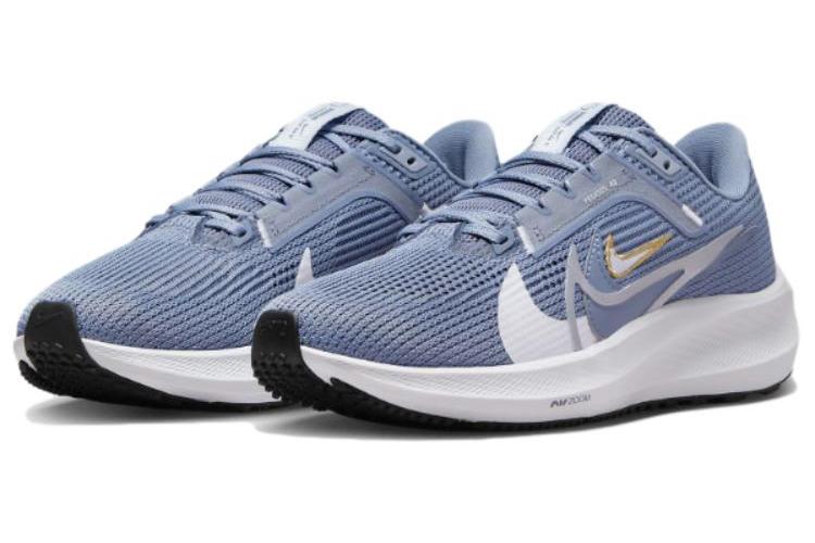 Кроссовки женские Nike Air Zoom Pegasus 40 Premium серо-голубые, 42 EU