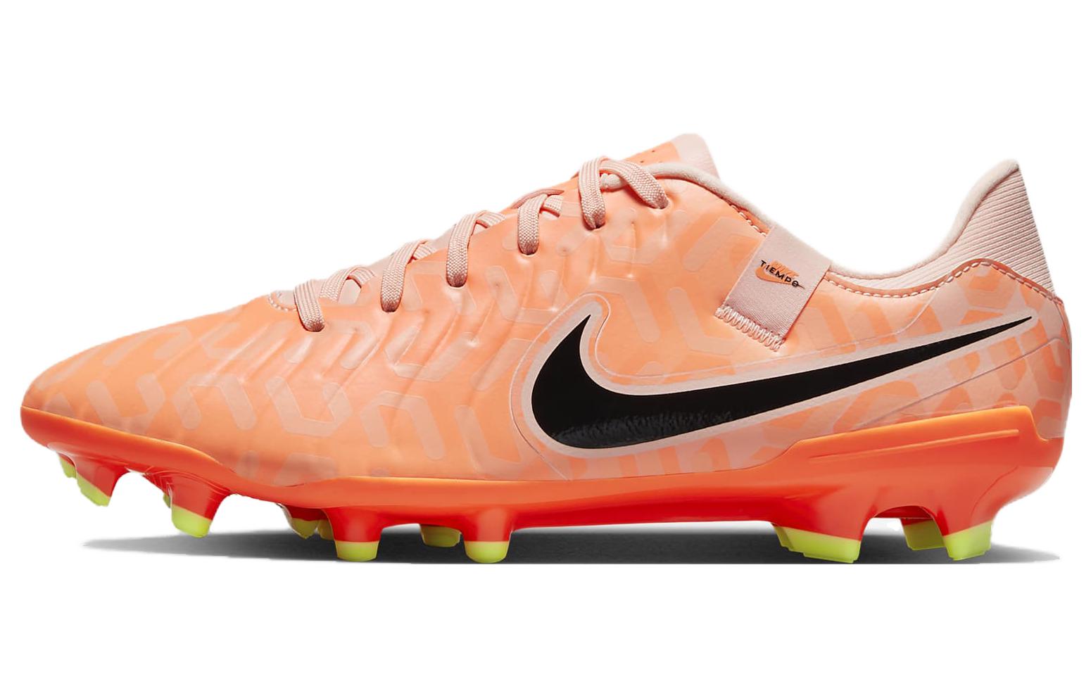Футбольные бутсы Nike Tiempo Legend 10 Academy Mg оранжевые, 43 EU