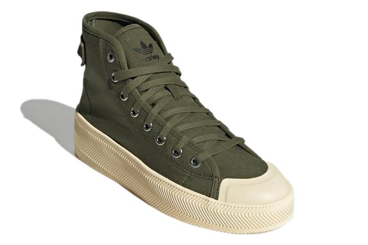 Велотуфли унисекс Adidas Nizza Parley olive green, 39 1/3 EU