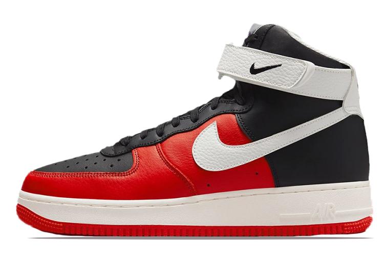 Кеды мужские Nike Air Force 1 High '07 LV8 NBA 75th Anniversary, chile red, 41 EU