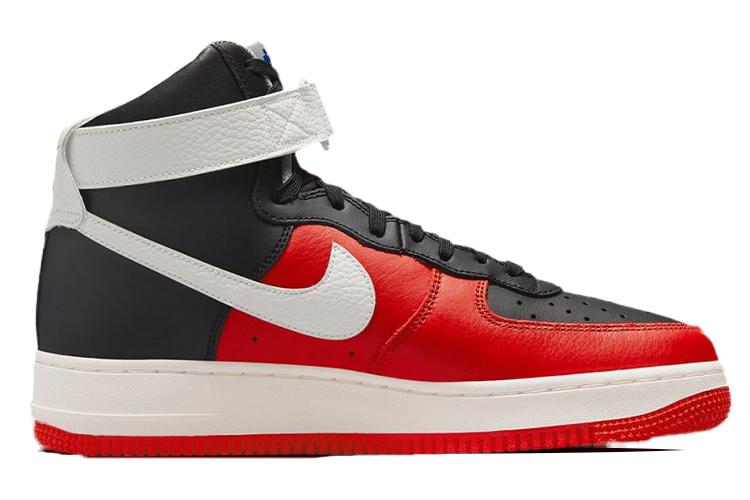 Кеды мужские Nike Air Force 1 High '07 LV8 NBA 75th Anniversary, chile red, 41 EU