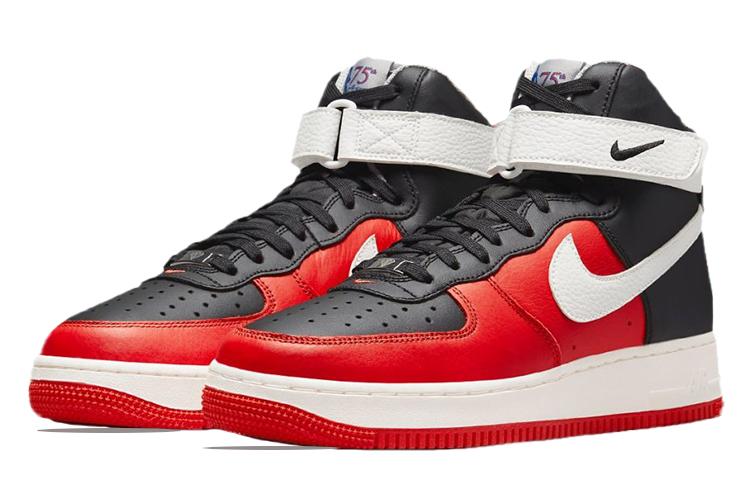Кеды мужские Nike Air Force 1 High '07 LV8 NBA 75th Anniversary, chile red, 41 EU