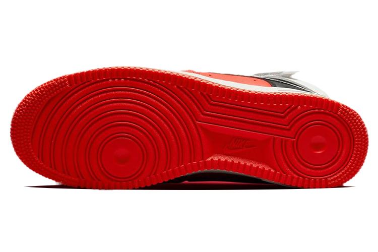 Кеды мужские Nike Air Force 1 High '07 LV8 NBA 75th Anniversary, chile red, 41 EU