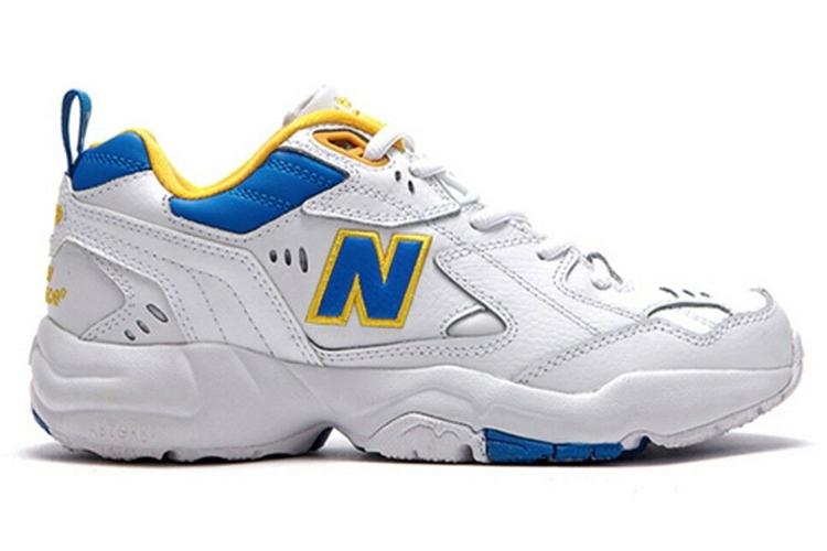 Кроссовки женские New Balance NB 608 бело-голубые, 35 EU