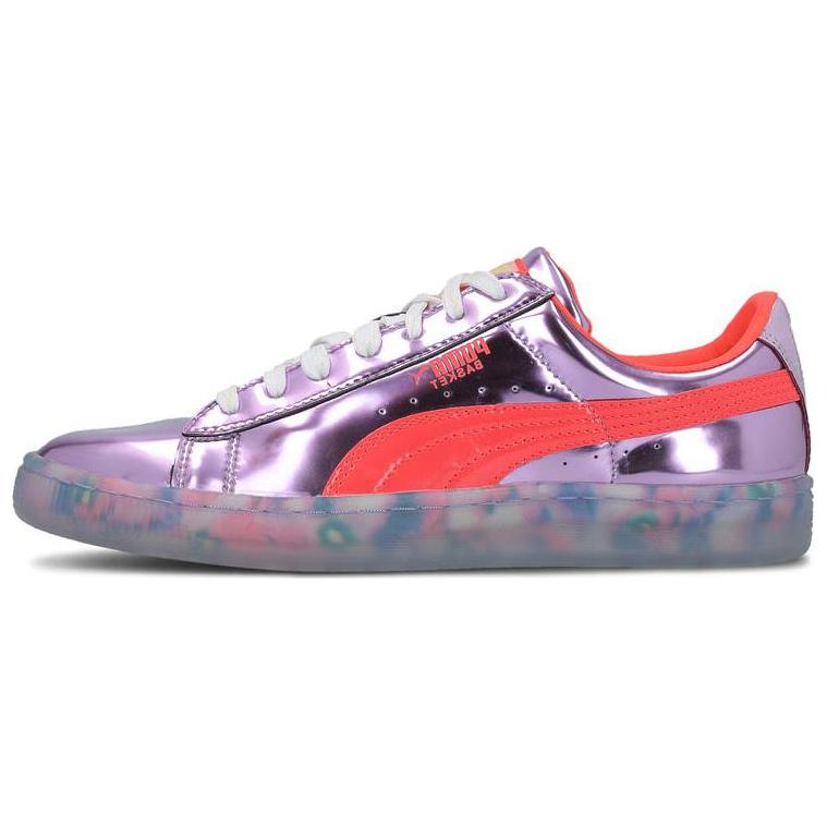 Кеды женские PUMA X Basket Candy Princess metallic pink fiery coral, 38 EU