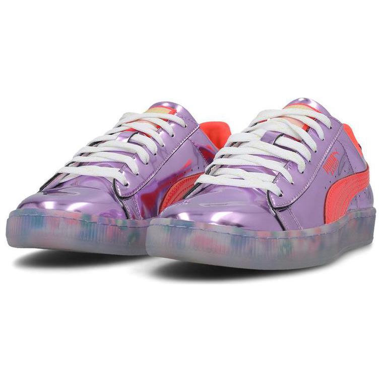 Кеды женские PUMA X Basket Candy Princess metallic pink fiery coral, 38 EU