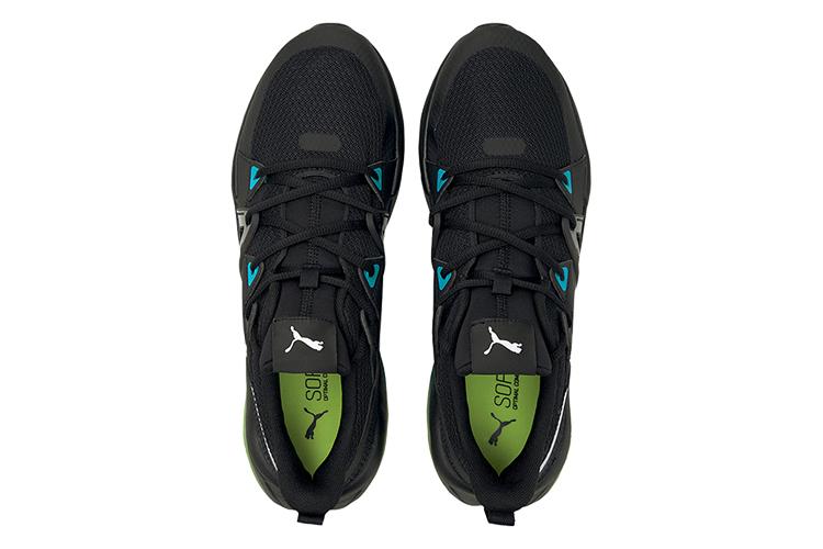 Кроссовки мужские PUMA Cell Fraction Fade черные, зеленые, белые, 42 EU