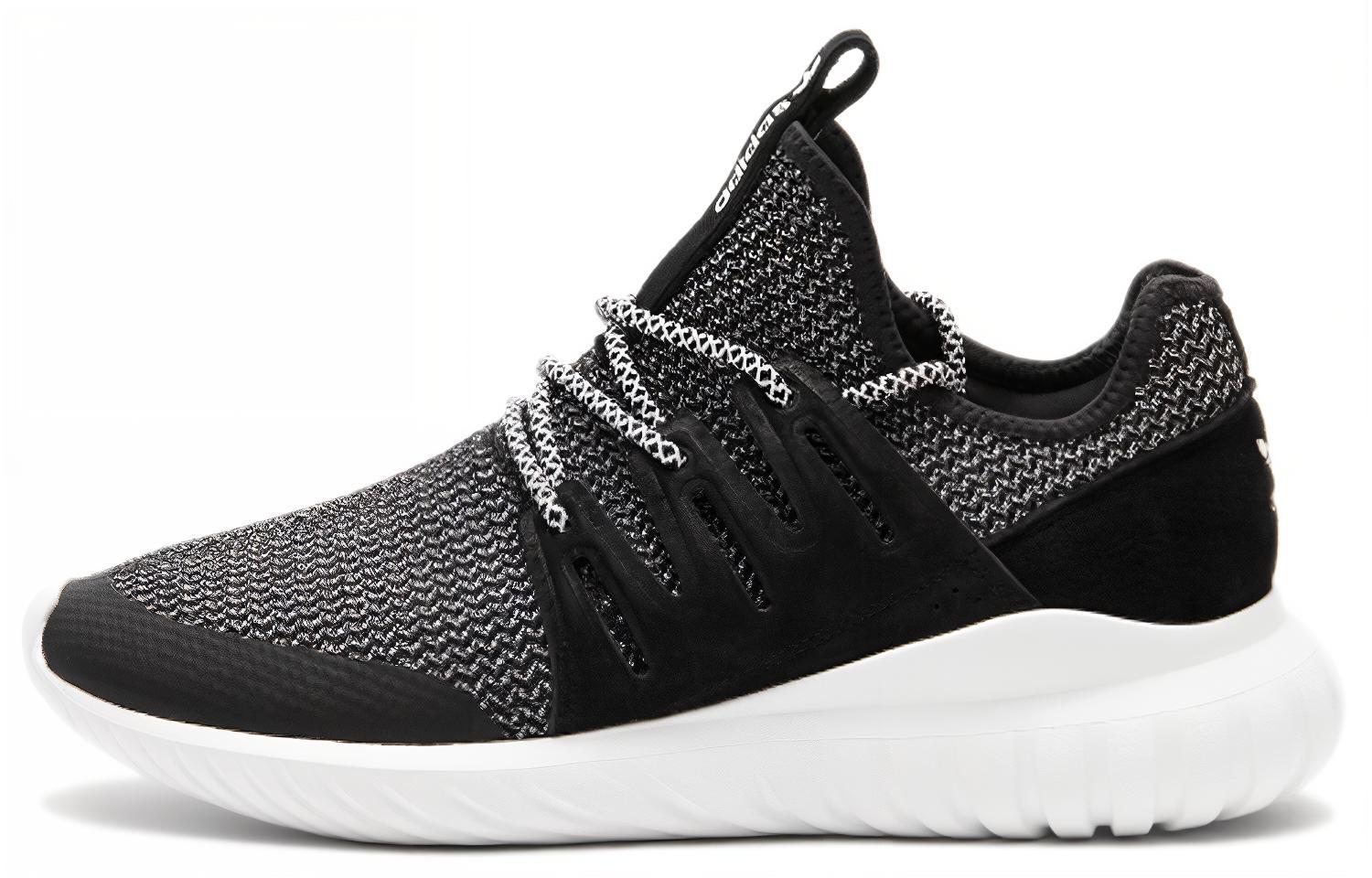 Кроссовки унисекс Adidas Originals Tubular Cozy черно-белые, 38 2/3 EU