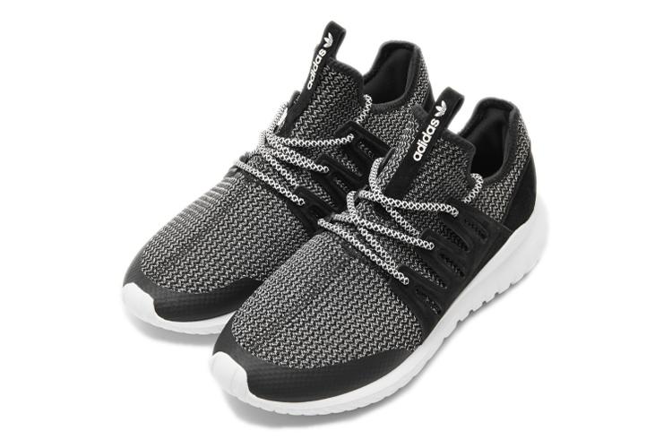 Кроссовки унисекс Adidas Originals Tubular Cozy черно-белые, 38 2/3 EU