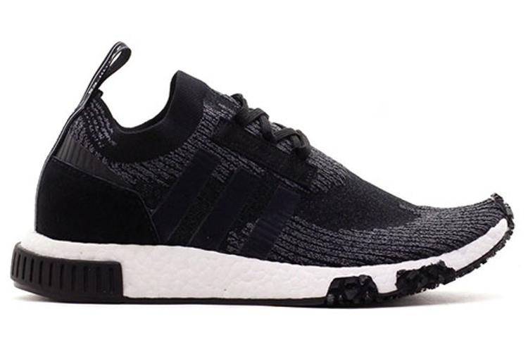 Кроссовки унисекс Adidas Nmd Racer черные, серые, 37 1/3 EU