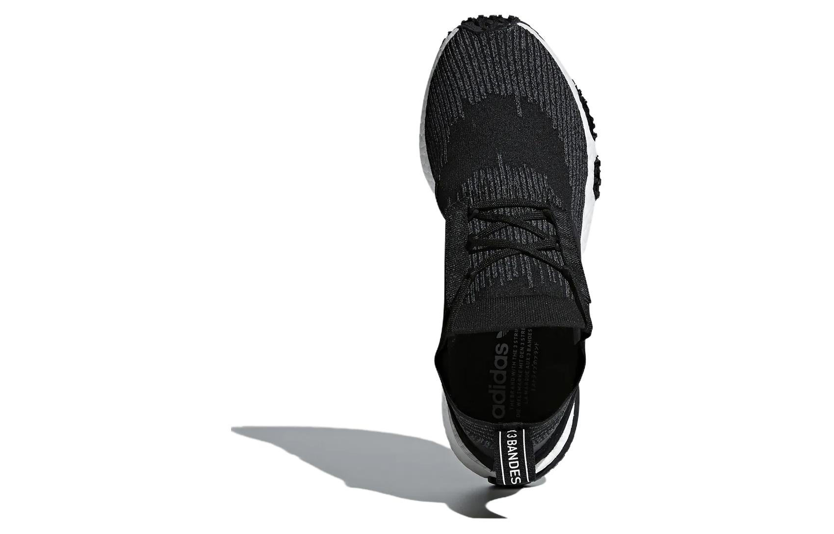 Кроссовки унисекс Adidas Nmd Racer черные, серые, 37 1/3 EU