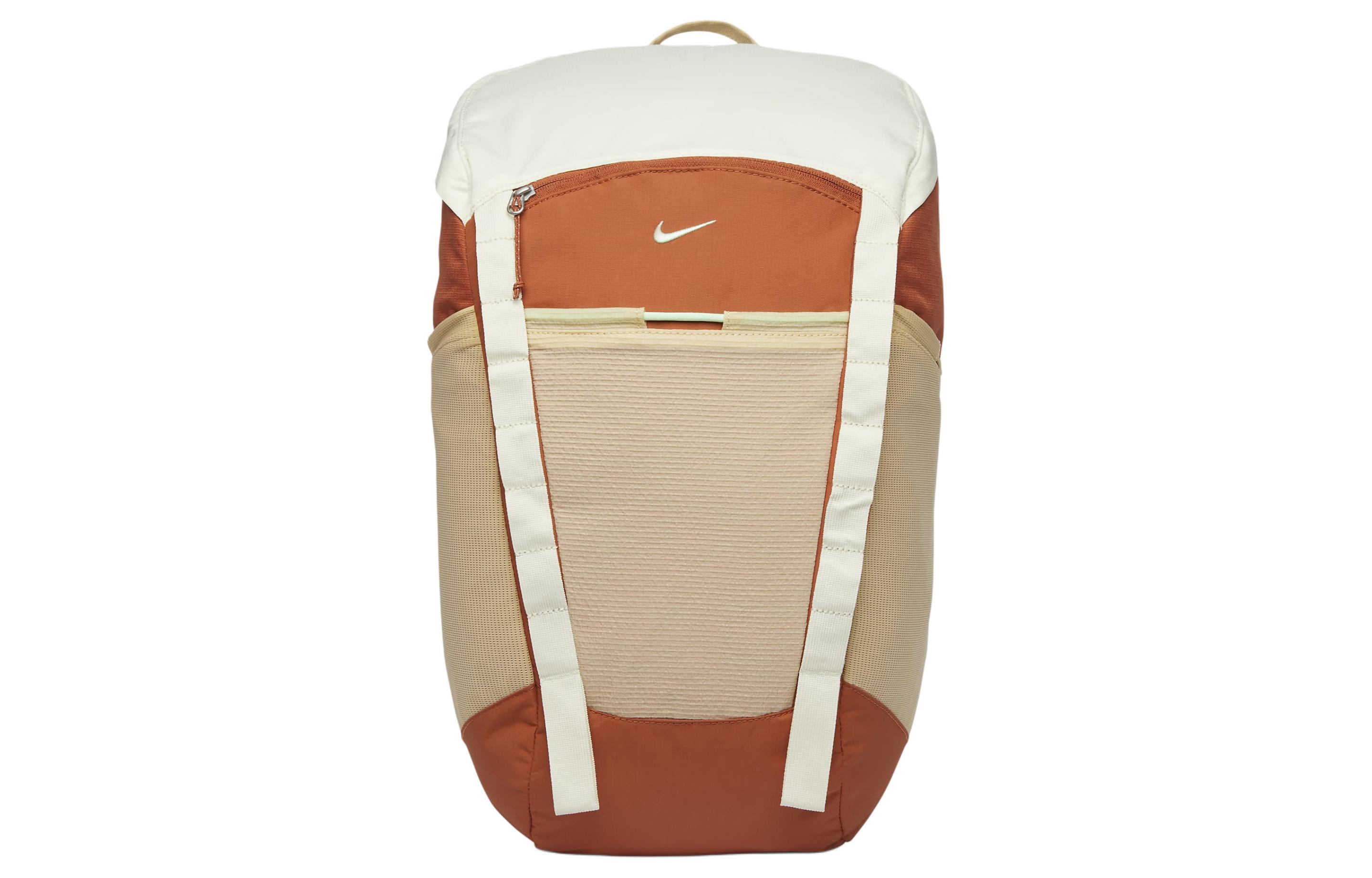 Рюкзак унисекс Nike DJ9677-825 конопляный с мятно-зелёным акцентом